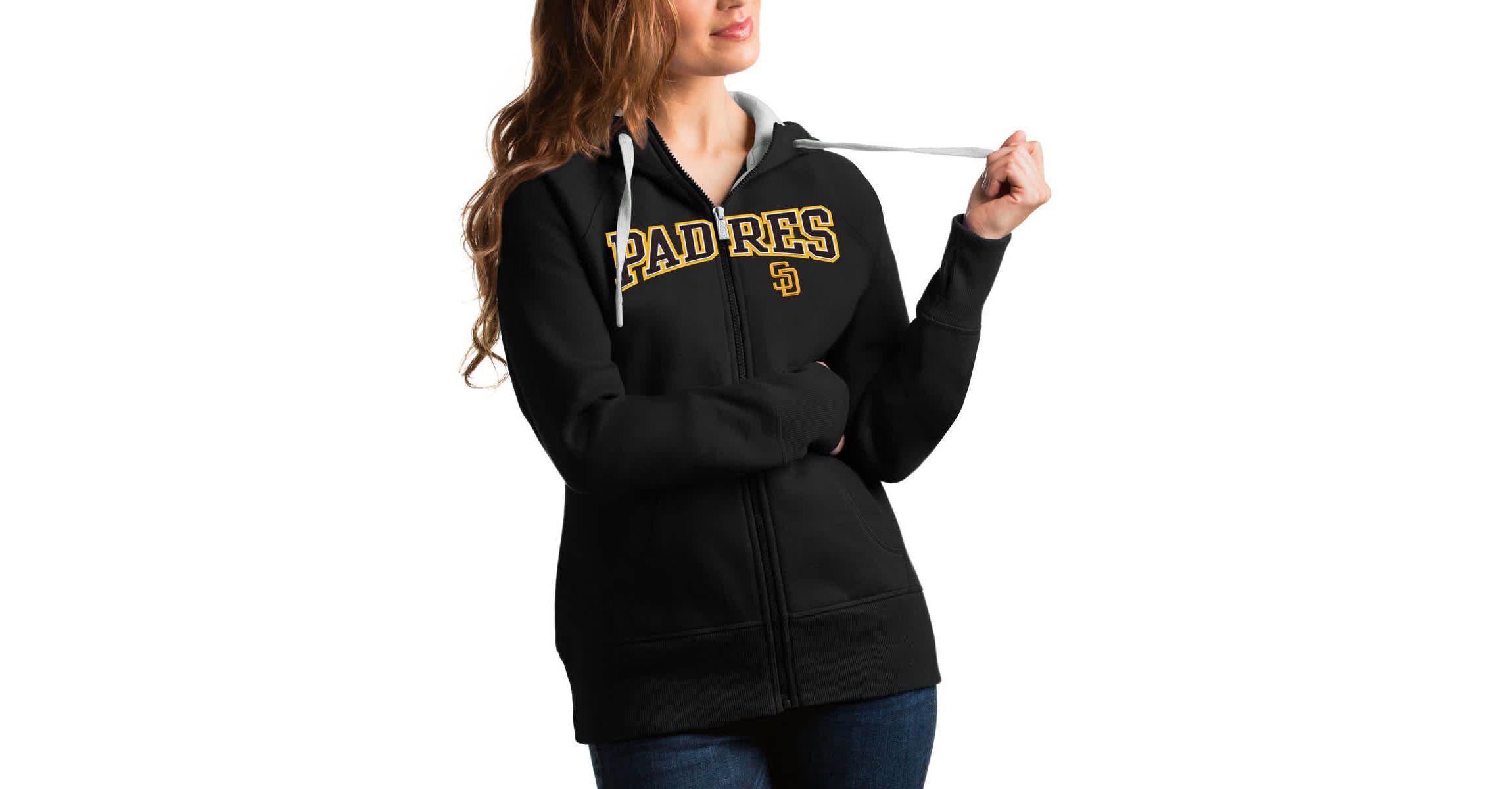 MLB San Diego Padres Team Logo Victory Full-Zip Hoodie