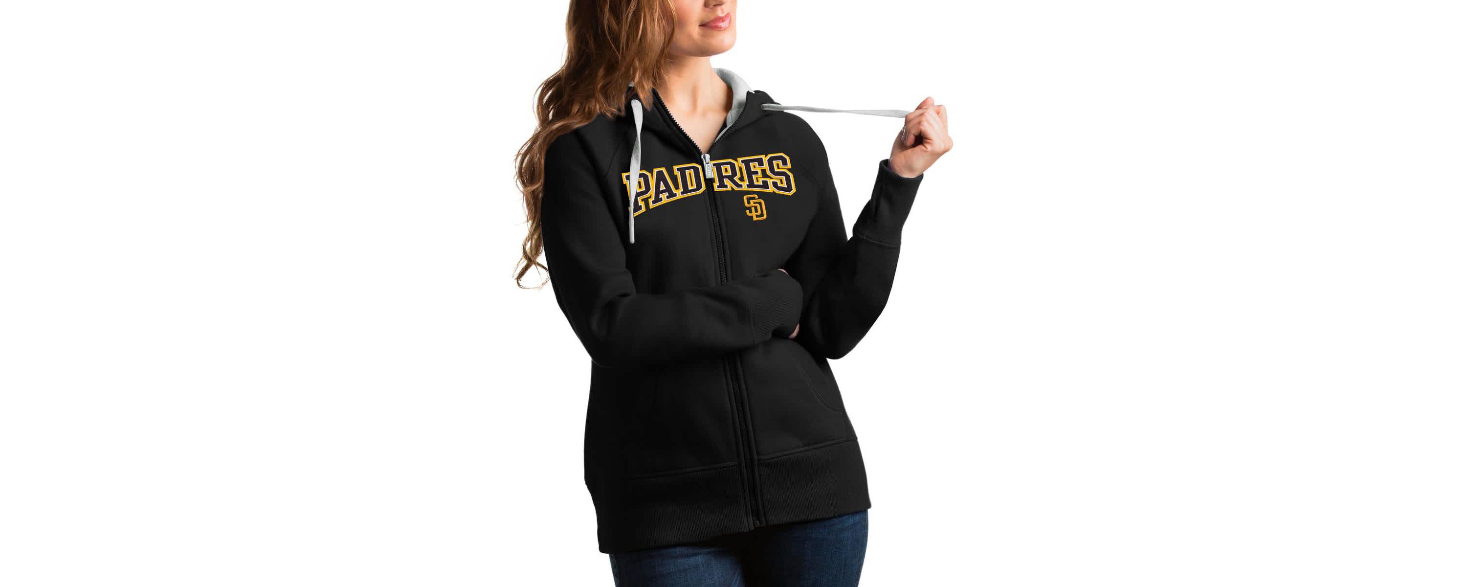 MLB San Diego Padres Team Logo Victory Full-Zip Hoodie