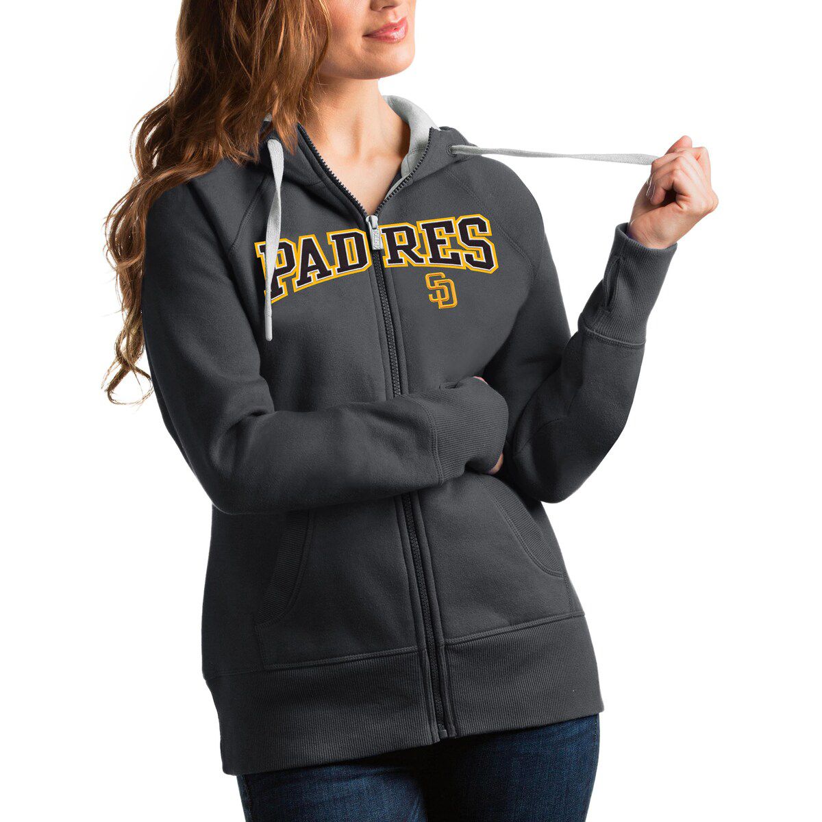 MLB San Diego Padres Team Logo Victory Full-Zip Hoodie