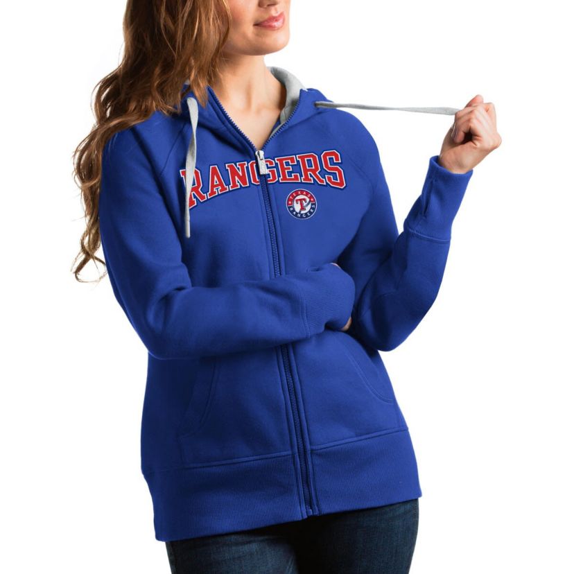 MLB Texas Rangers Team Logo Victory Full-Zip Hoodie