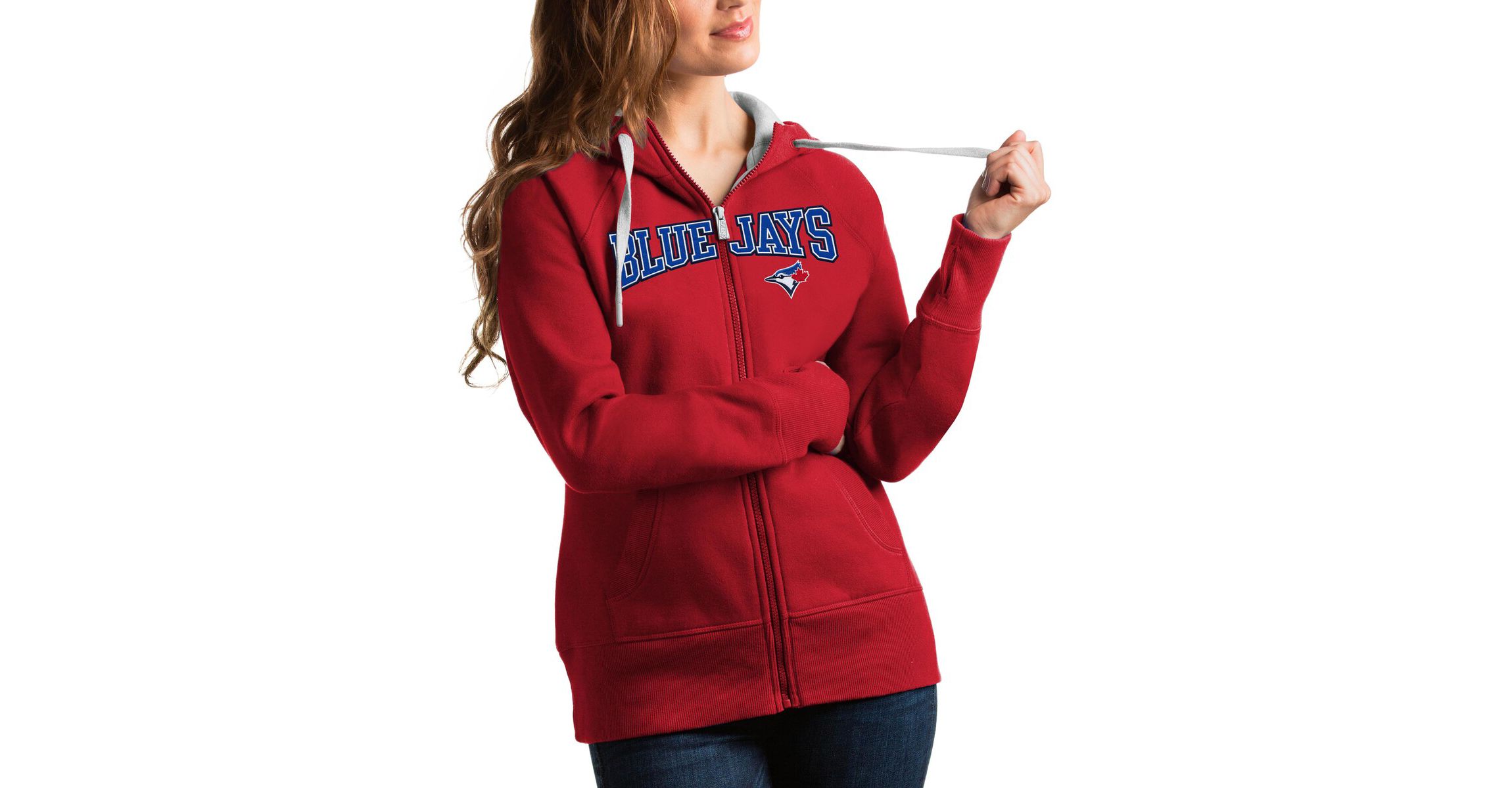 Toronto Blue Jays MLB Toronto Jays Team Logo Victory Full-Zip Hoodie