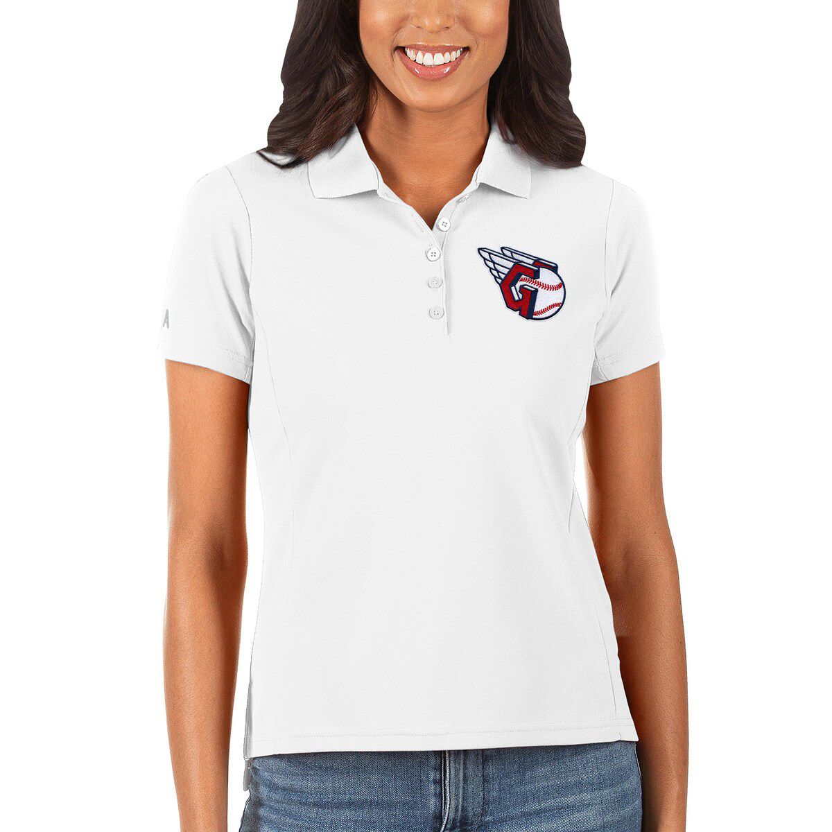 MLB Cleveland Guardians Legacy Pique Polo
