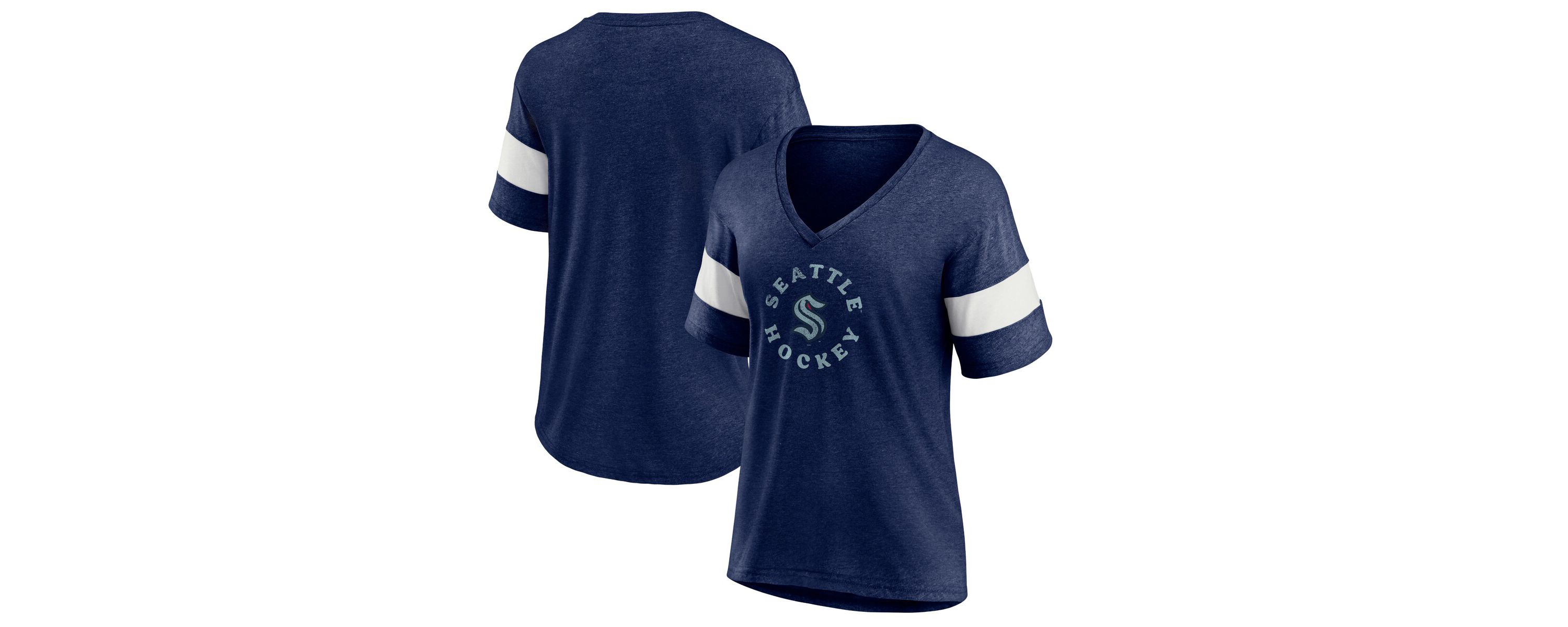 NHL Fanatics Seattle Kraken Special Edition 2.0 Ring The Alarm V-Neck T-Shirt