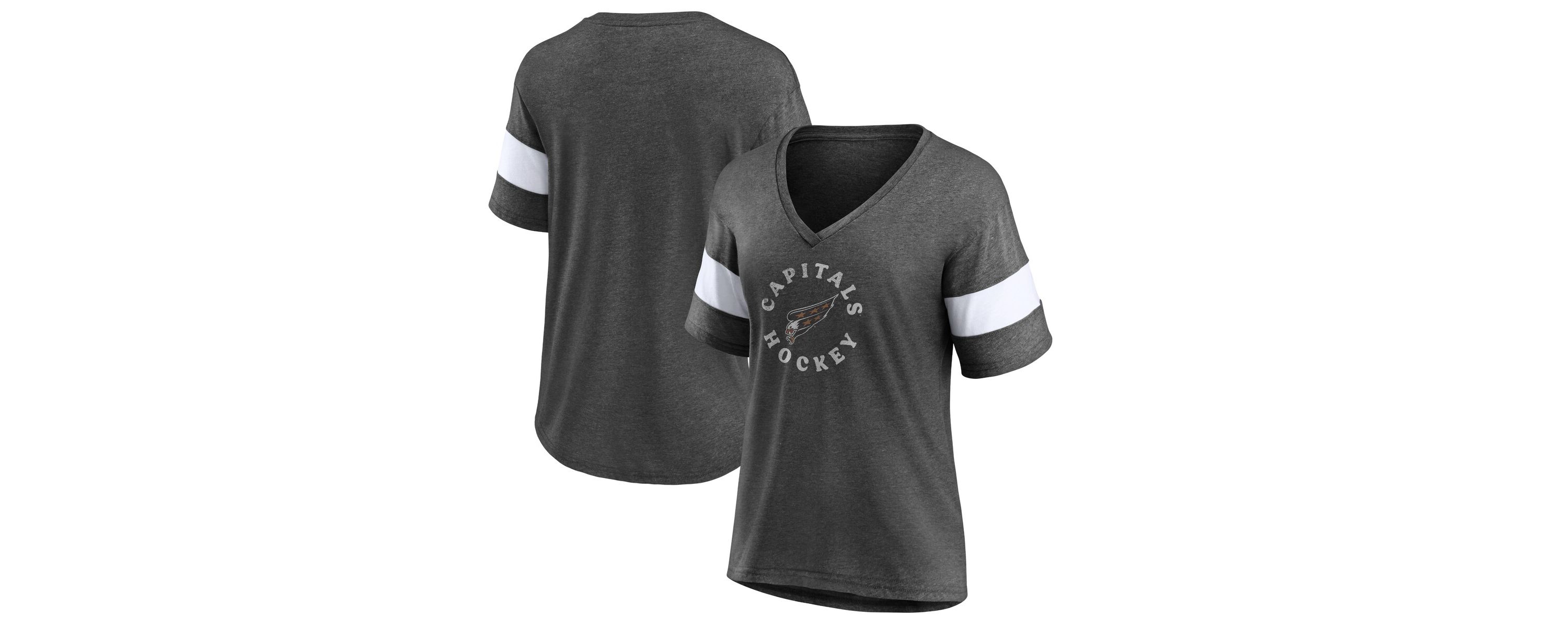 NHL Fanatics Washington Capitals Special Edition 2.0 Ring The Alarm V-Neck T-Shirt