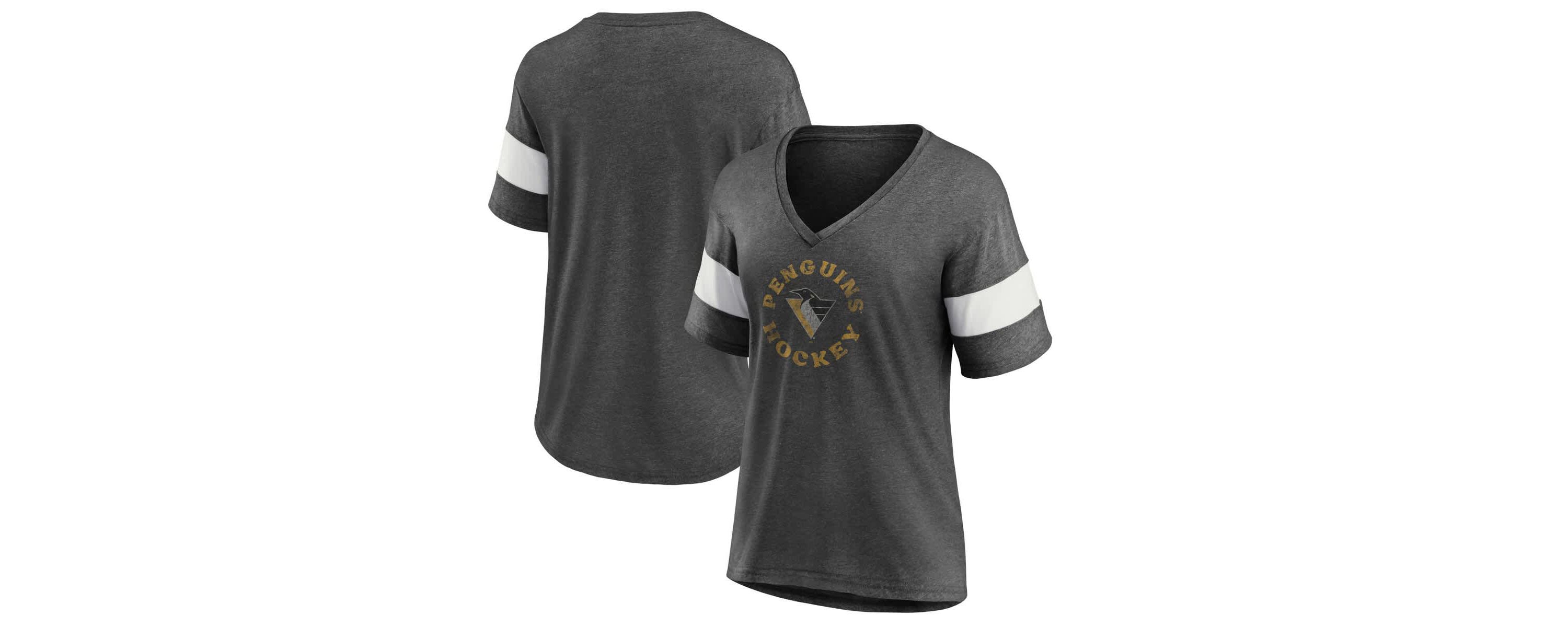 NHL Fanatics Pittsburgh Penguins Special Edition 2.0 Ring The Alarm V-Neck T-Shirt