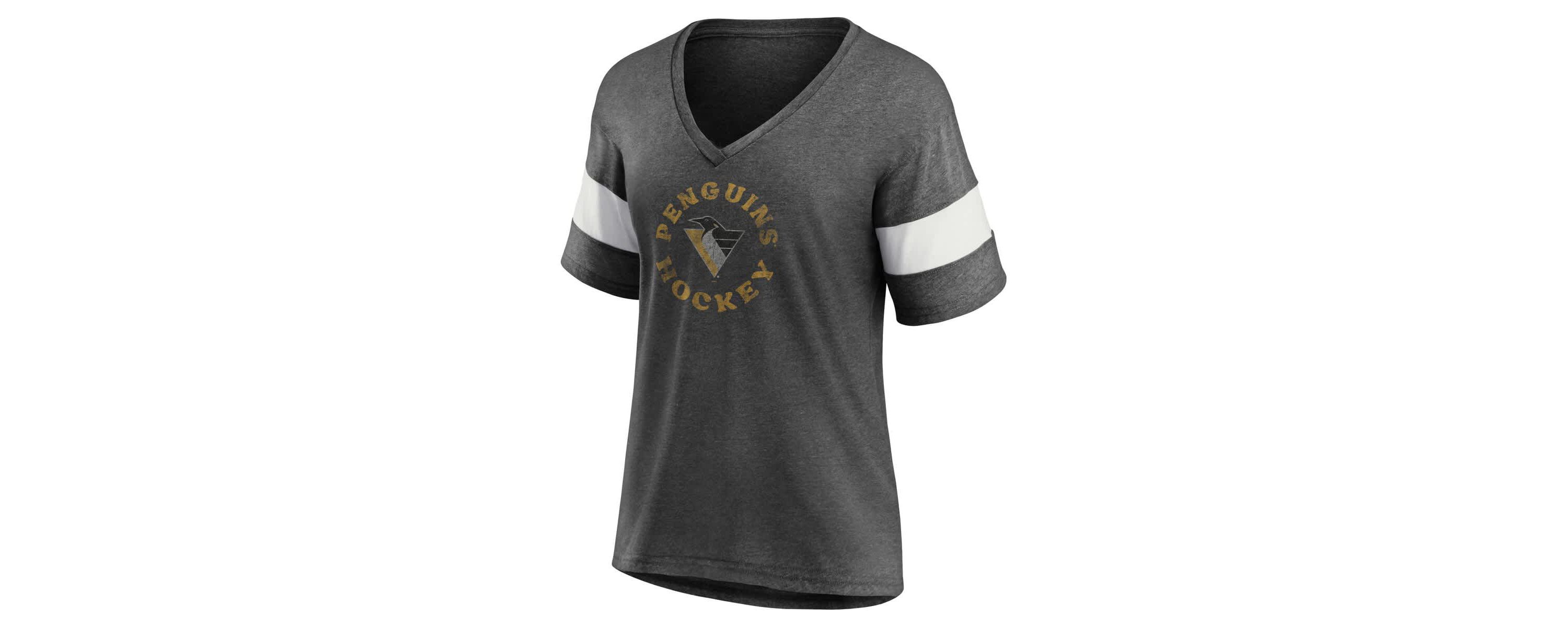 NHL Fanatics Pittsburgh Penguins Special Edition 2.0 Ring The Alarm V-Neck T-Shirt