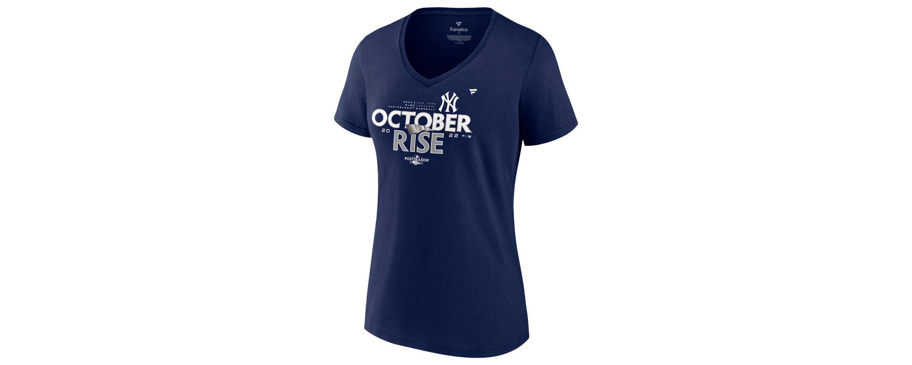 MLB Fanatics New York Yankees 2022 season Locker Room V-Neck Plus Size T-Shirt