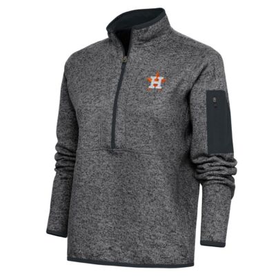 MLB Houston Astros Logo Fortune Quarter-Zip Pullover Jacket