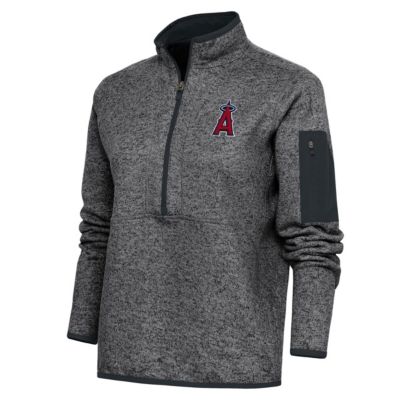 MLB Los Angeles Angels Logo Fortune Quarter-Zip Pullover Jacket