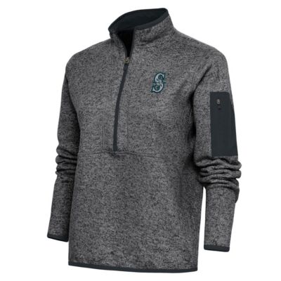 MLB Seattle Mariners Logo Fortune Quarter-Zip Pullover Jacket