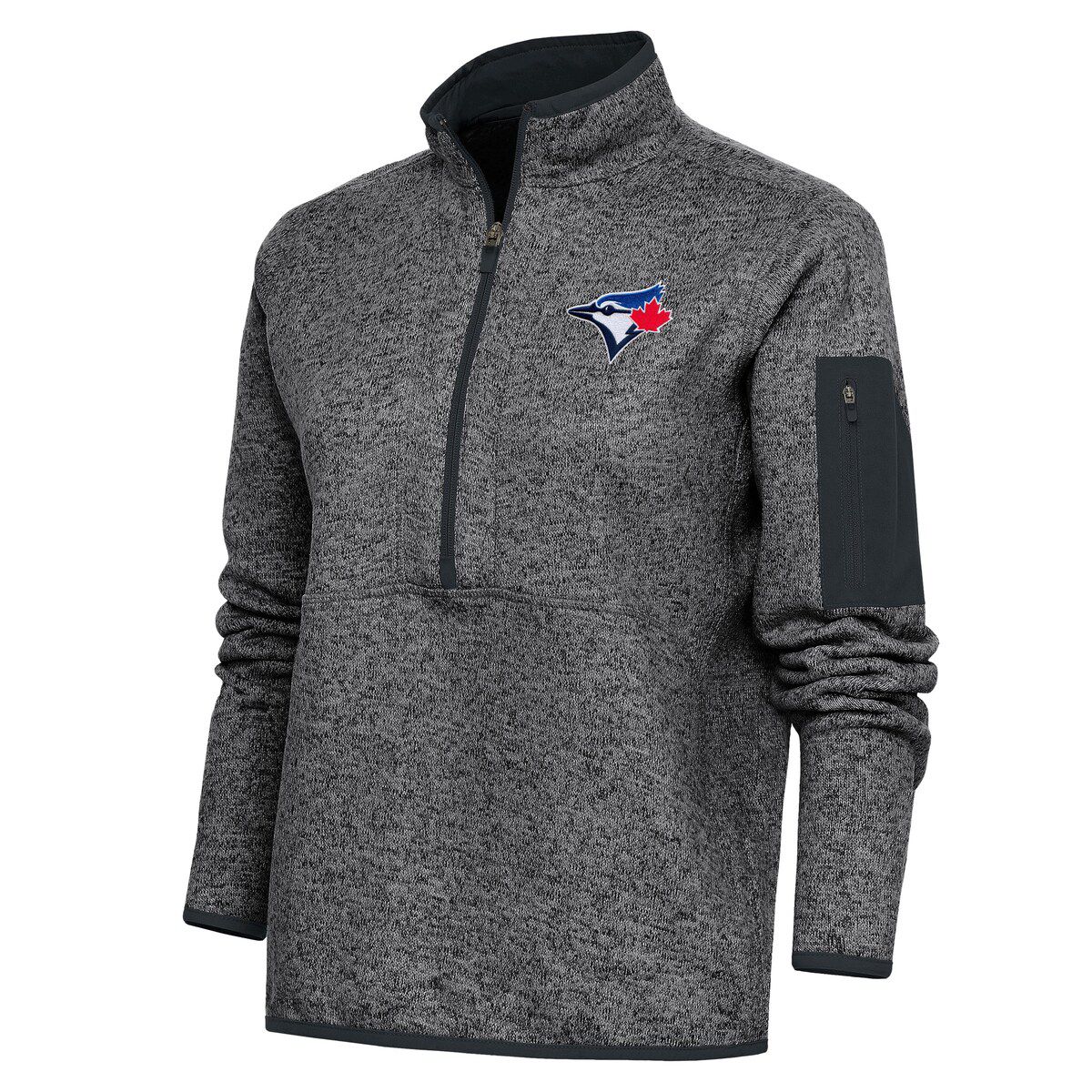 Toronto Blue Jays MLB Toronto Jays Logo Fortune Quarter-Zip Pullover Jacket