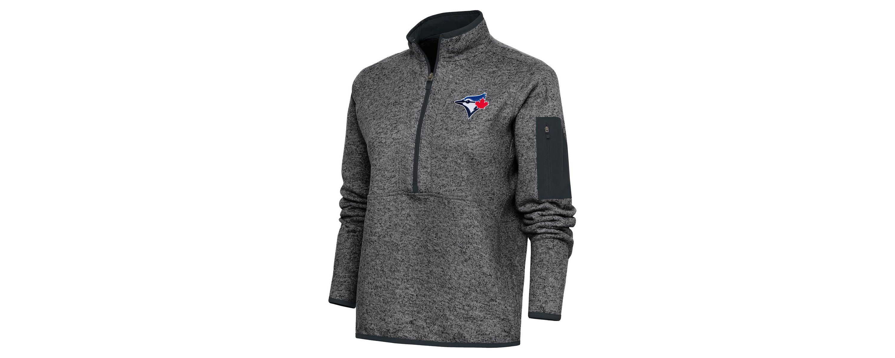 Toronto Blue Jays MLB Toronto Jays Logo Fortune Quarter-Zip Pullover Jacket