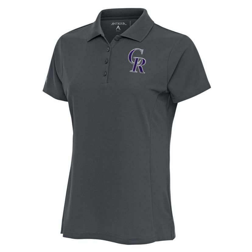 MLB Colorado Rockies Logo Legacy Pique Polo