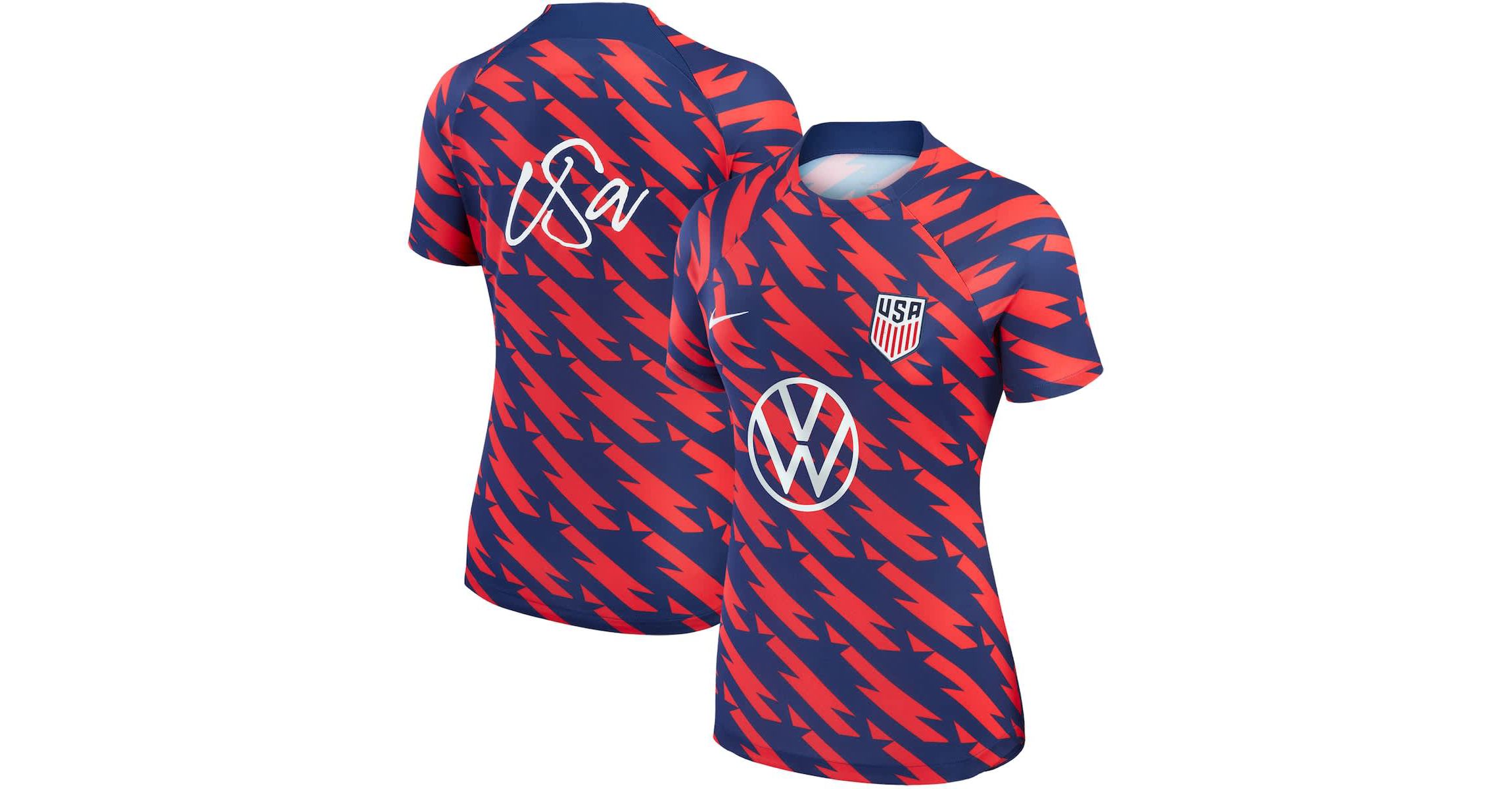 Olympics Nike USMNT 2023 Strike Drill Pre-Match Top