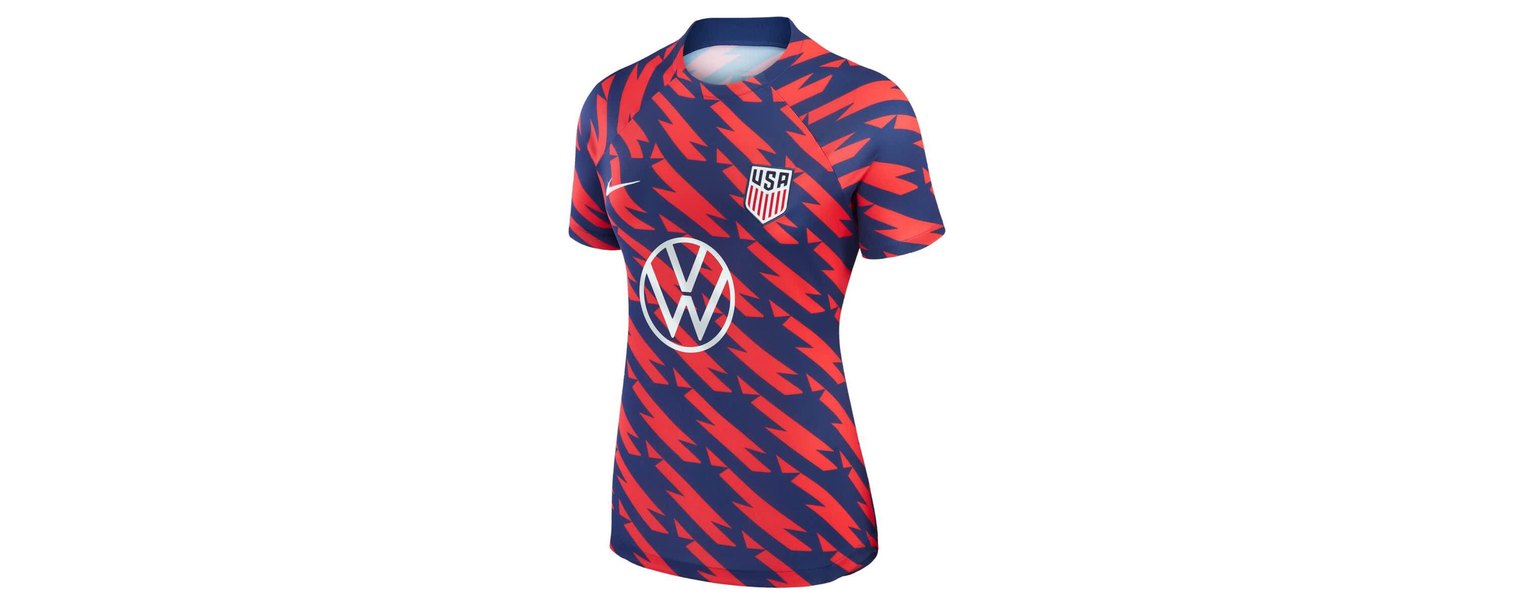 Olympics Nike USMNT 2023 Strike Drill Pre-Match Top