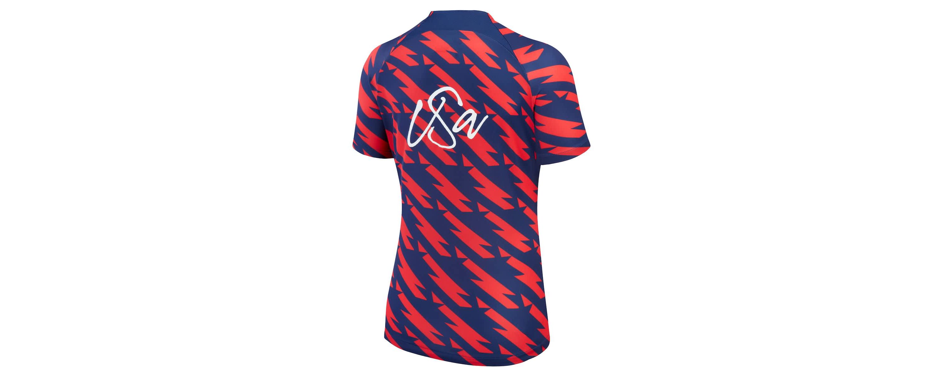 Olympics Nike USMNT 2023 Strike Drill Pre-Match Top