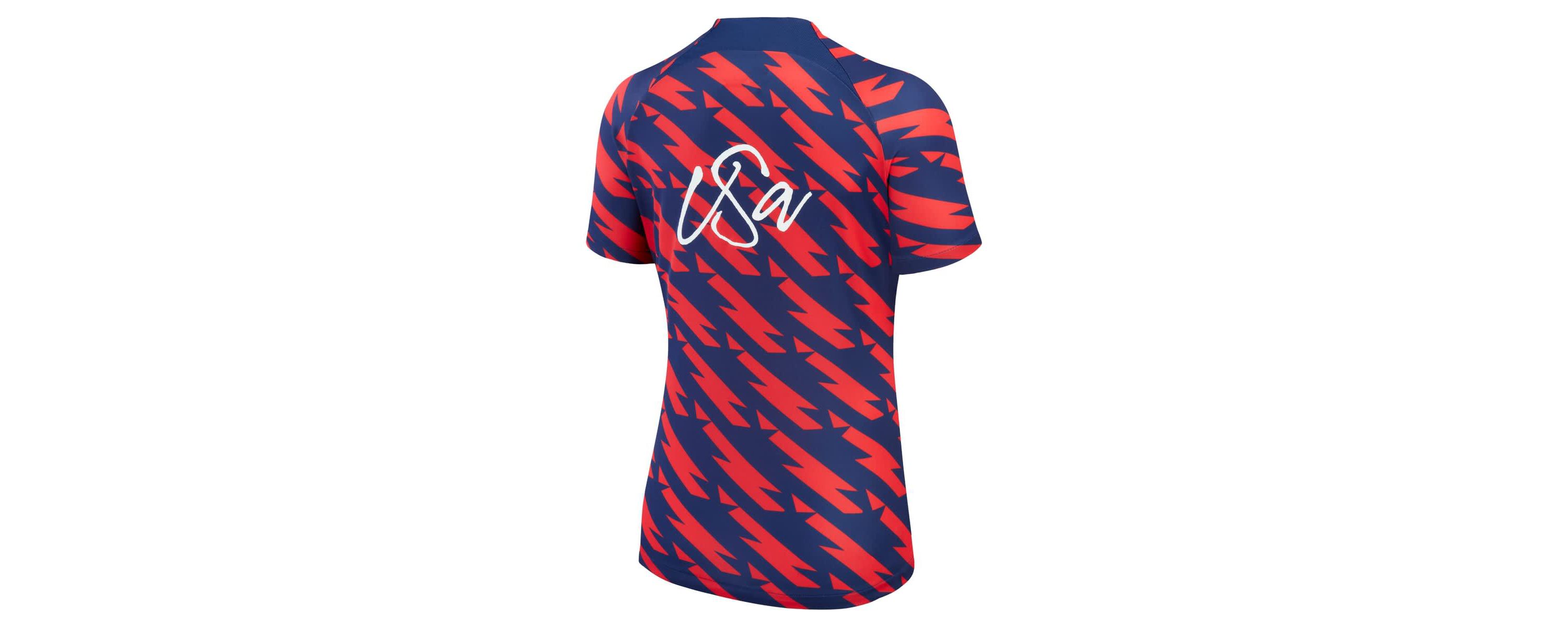 Olympics Nike USWNT 2023 Strike Drill Pre-Match Top