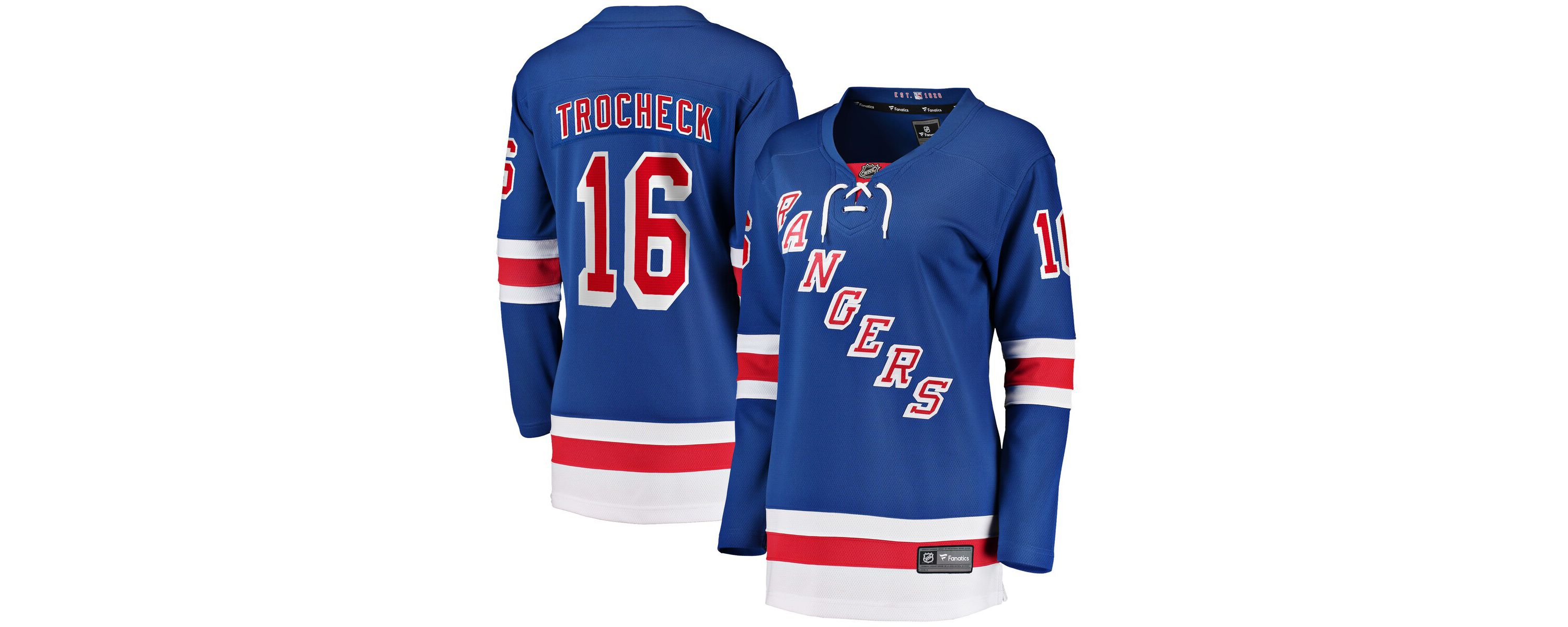 NHL Fanatics Vincent Trocheck New York Rangers Home Breakaway Player Jersey
