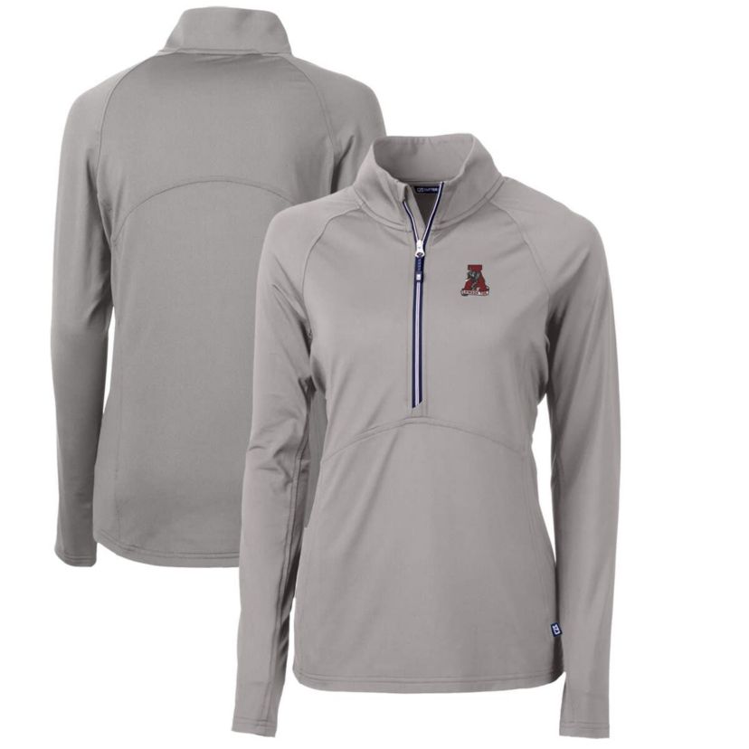 Alabama Crimson Tide NCAA Alabama Tide Adapt Eco Knit Stretch Recycled Half-Zip Pullover Top
