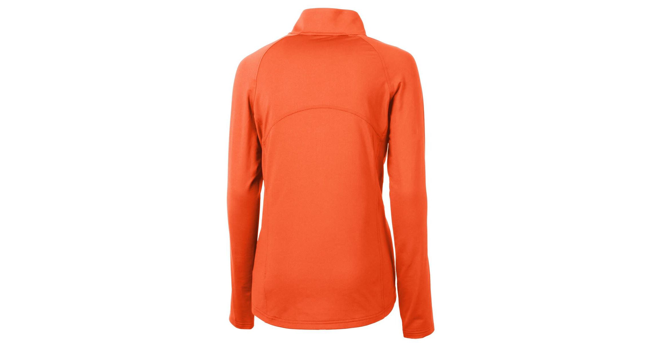 NCAA Auburn Tigers Adapt Eco Knit Stretch Recycled Half-Zip Pullover Top