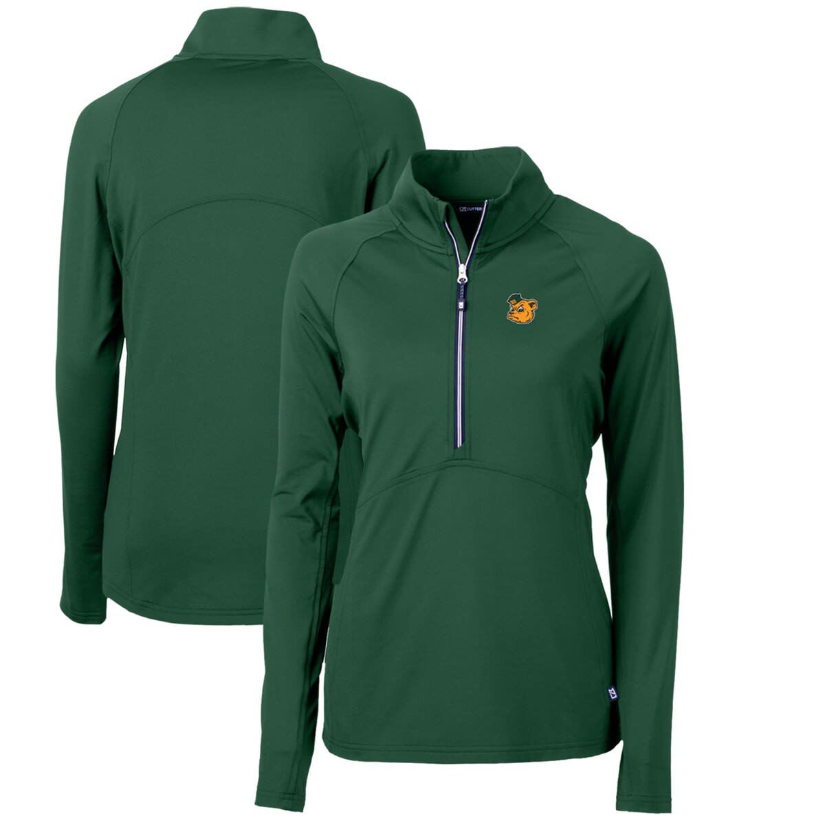 NCAA Baylor Bears Adapt Eco Knit Stretch Recycled Half-Zip Pullover Top