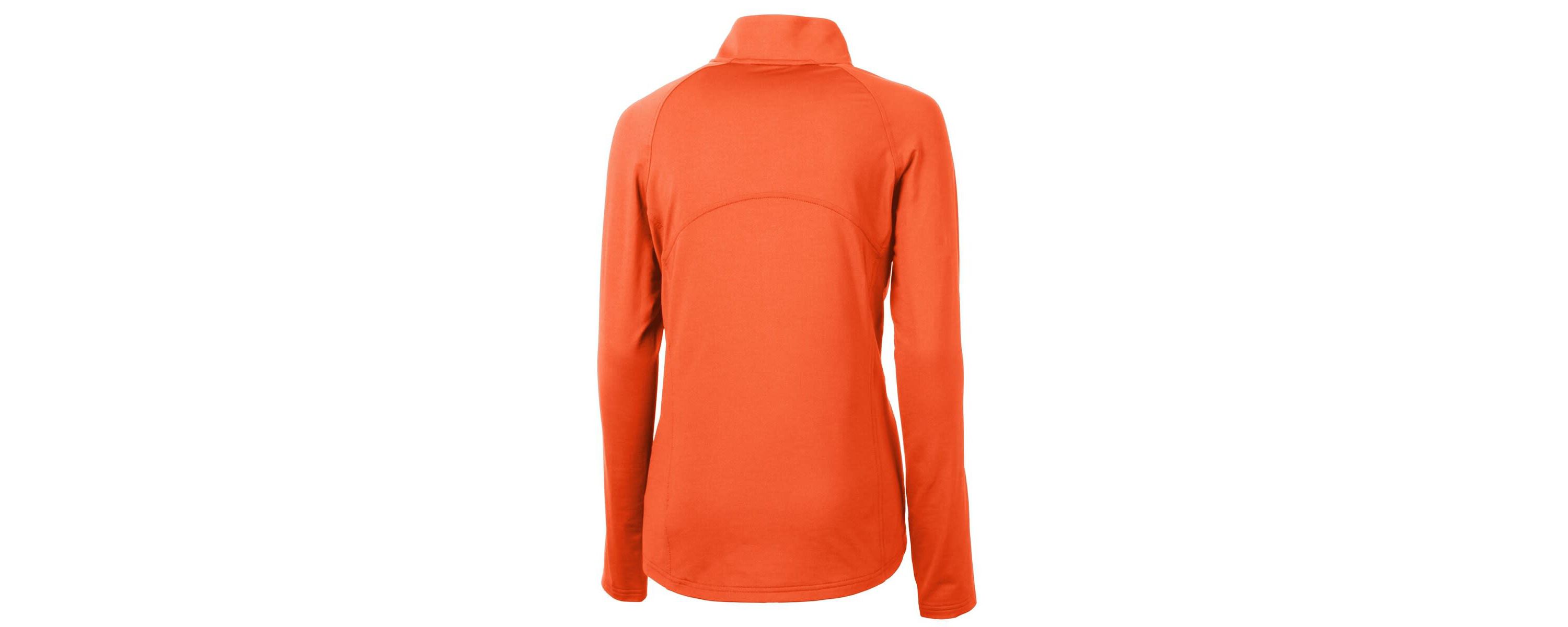 NCAA Clemson Tigers Adapt Eco Knit Stretch Recycled Half-Zip Pullover Top