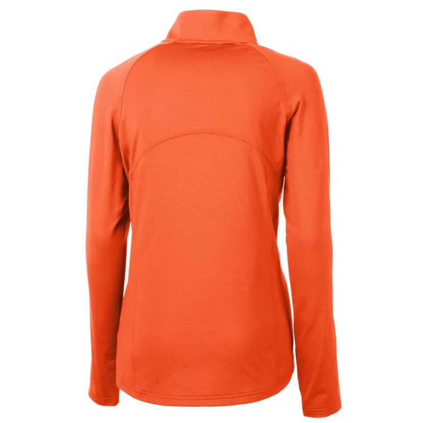 NCAA Clemson Tigers Adapt Eco Knit Stretch Recycled Half-Zip Pullover Top