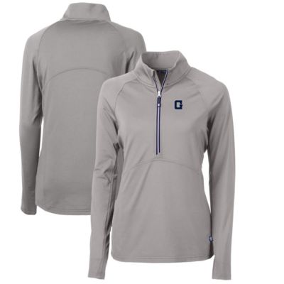 NCAA Georgetown Hoyas Adapt Eco Knit Stretch Recycled Half-Zip Pullover Top