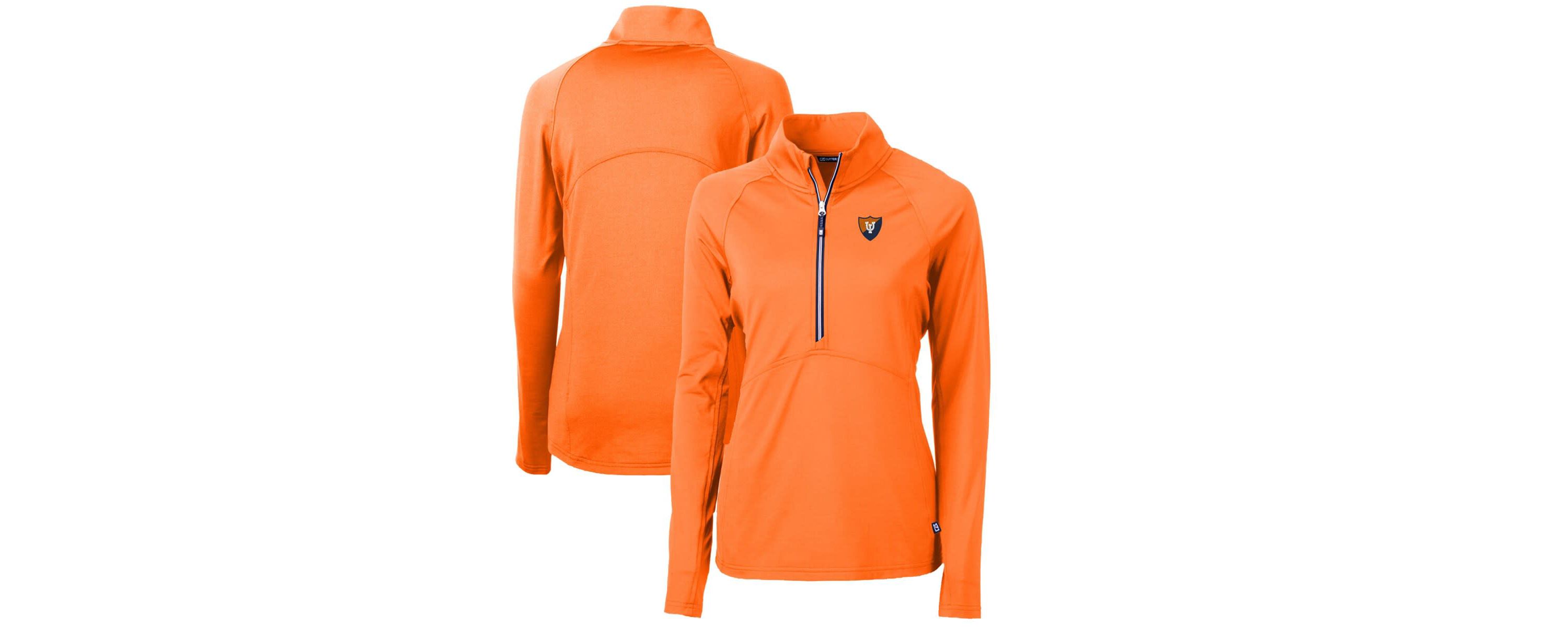NCAA Illinois Fighting Illini Adapt Eco Knit Stretch Recycled Half-Zip Pullover Top