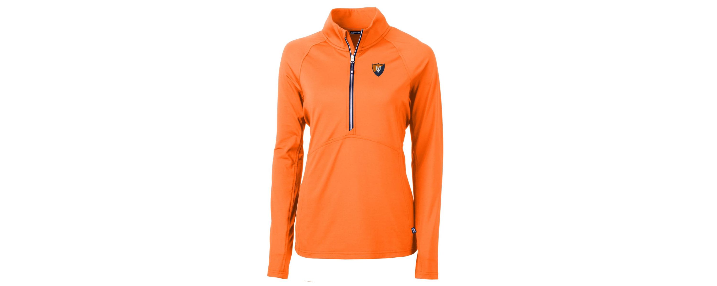 NCAA Illinois Fighting Illini Adapt Eco Knit Stretch Recycled Half-Zip Pullover Top