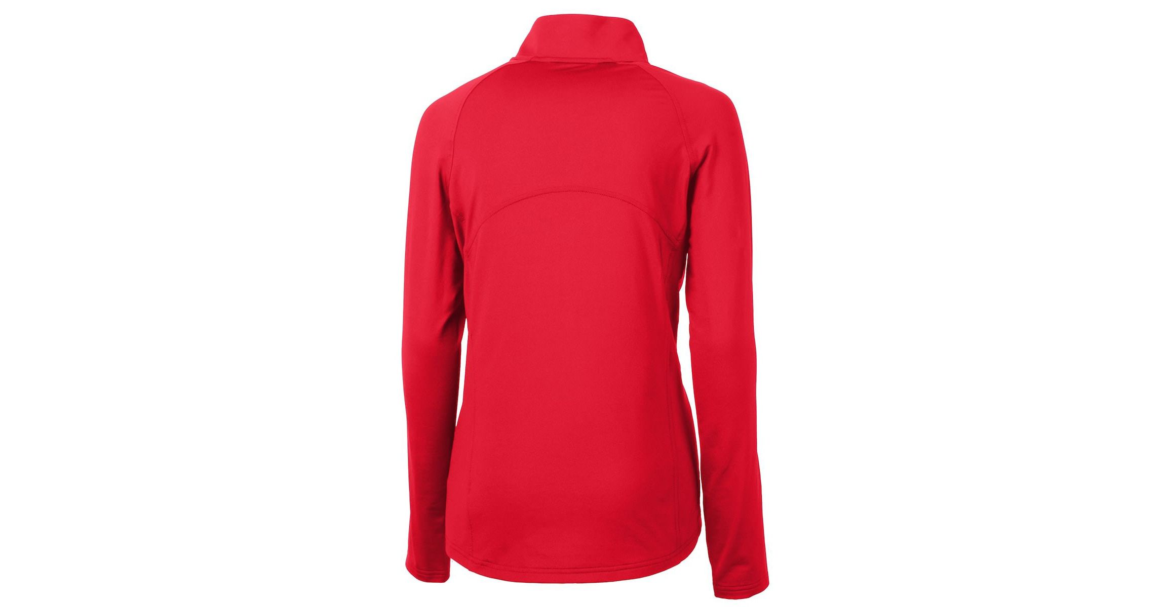NCAA Kansas Jayhawks Adapt Eco Knit Stretch Recycled Half-Zip Pullover Top