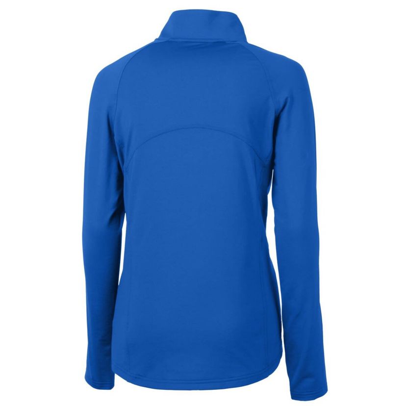 NCAA Kansas Jayhawks Adapt Eco Knit Stretch Recycled Half-Zip Pullover Top