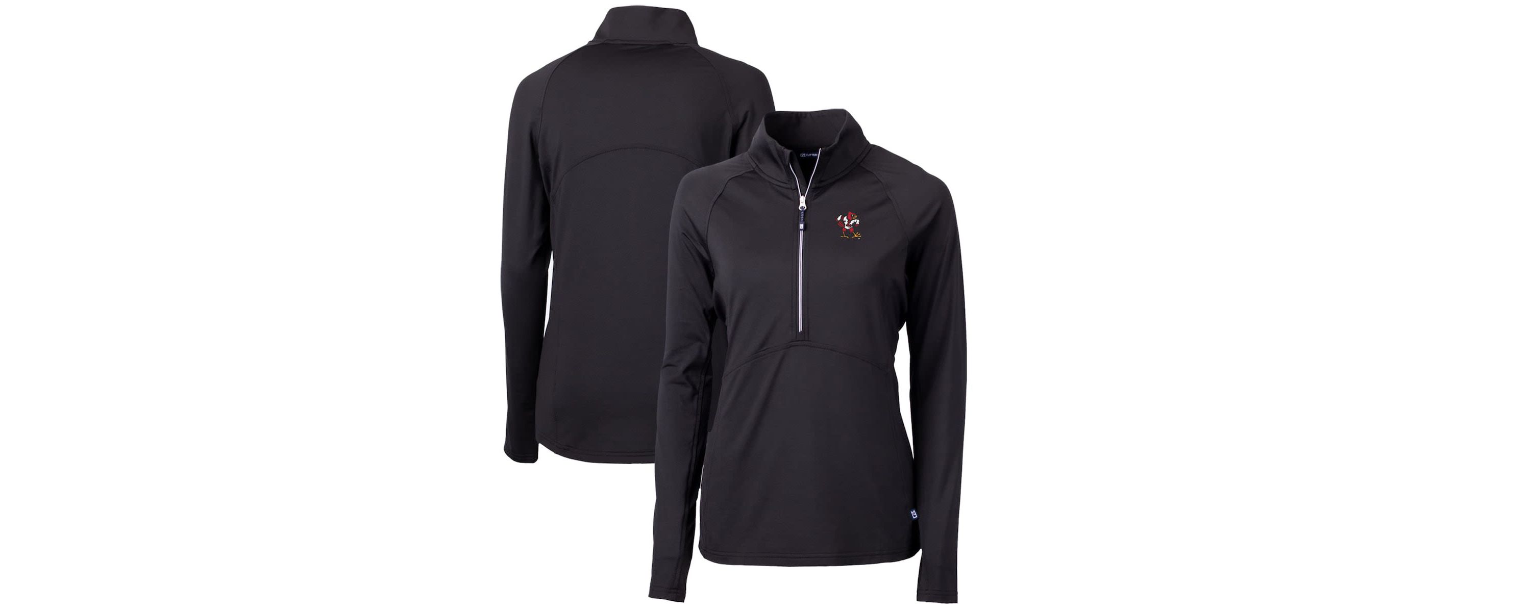NCAA Louisville Cardinals Adapt Eco Knit Stretch Recycled Half-Zip Pullover Top