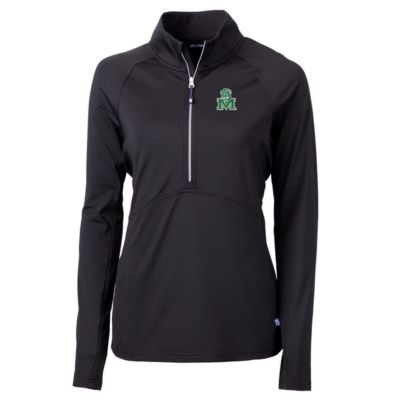NCAA Marshall Thundering Herd Adapt Eco Knit Stretch Recycled Half-Zip Pullover Top
