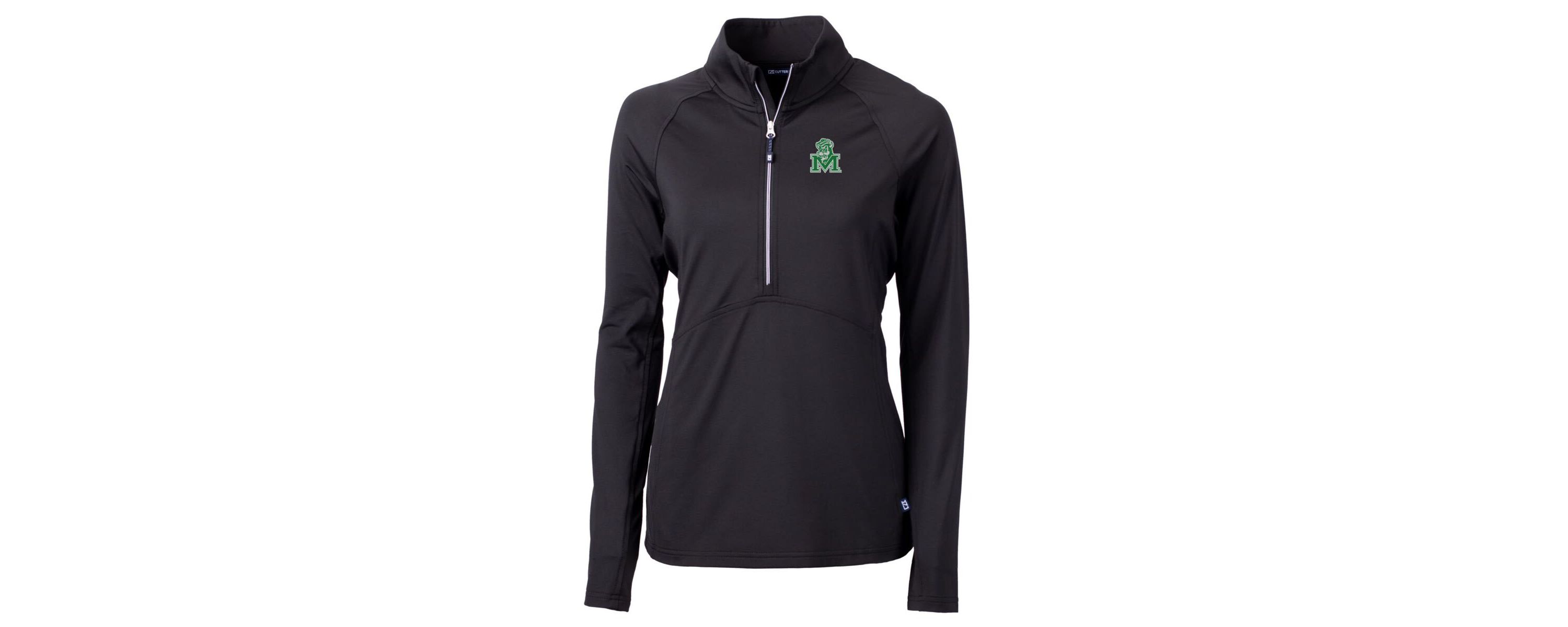 NCAA Marshall Thundering Herd Adapt Eco Knit Stretch Recycled Half-Zip Pullover Top