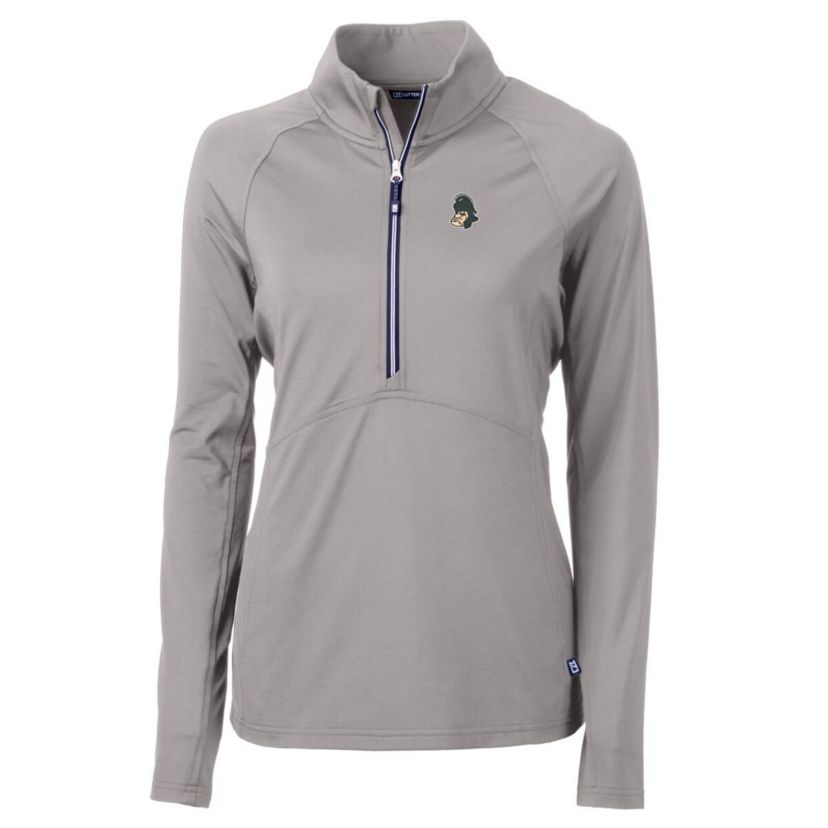 NCAA Michigan State Spartans Adapt Eco Knit Stretch Recycled Half-Zip Pullover Top