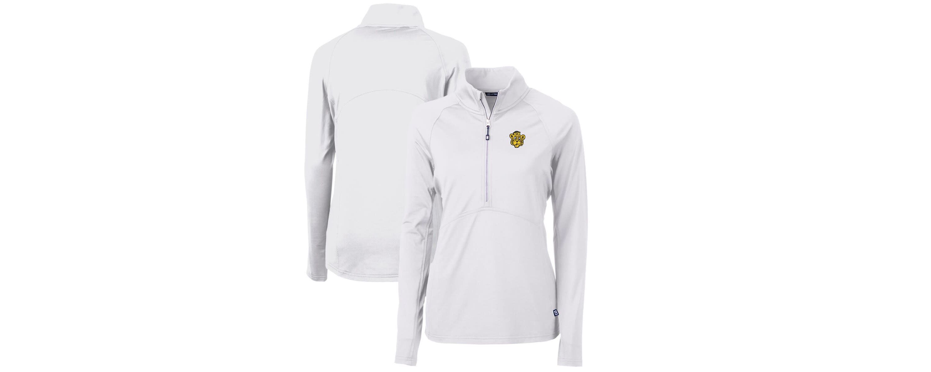 NCAA Missouri Tigers Adapt Eco Knit Stretch Recycled Half-Zip Pullover Top