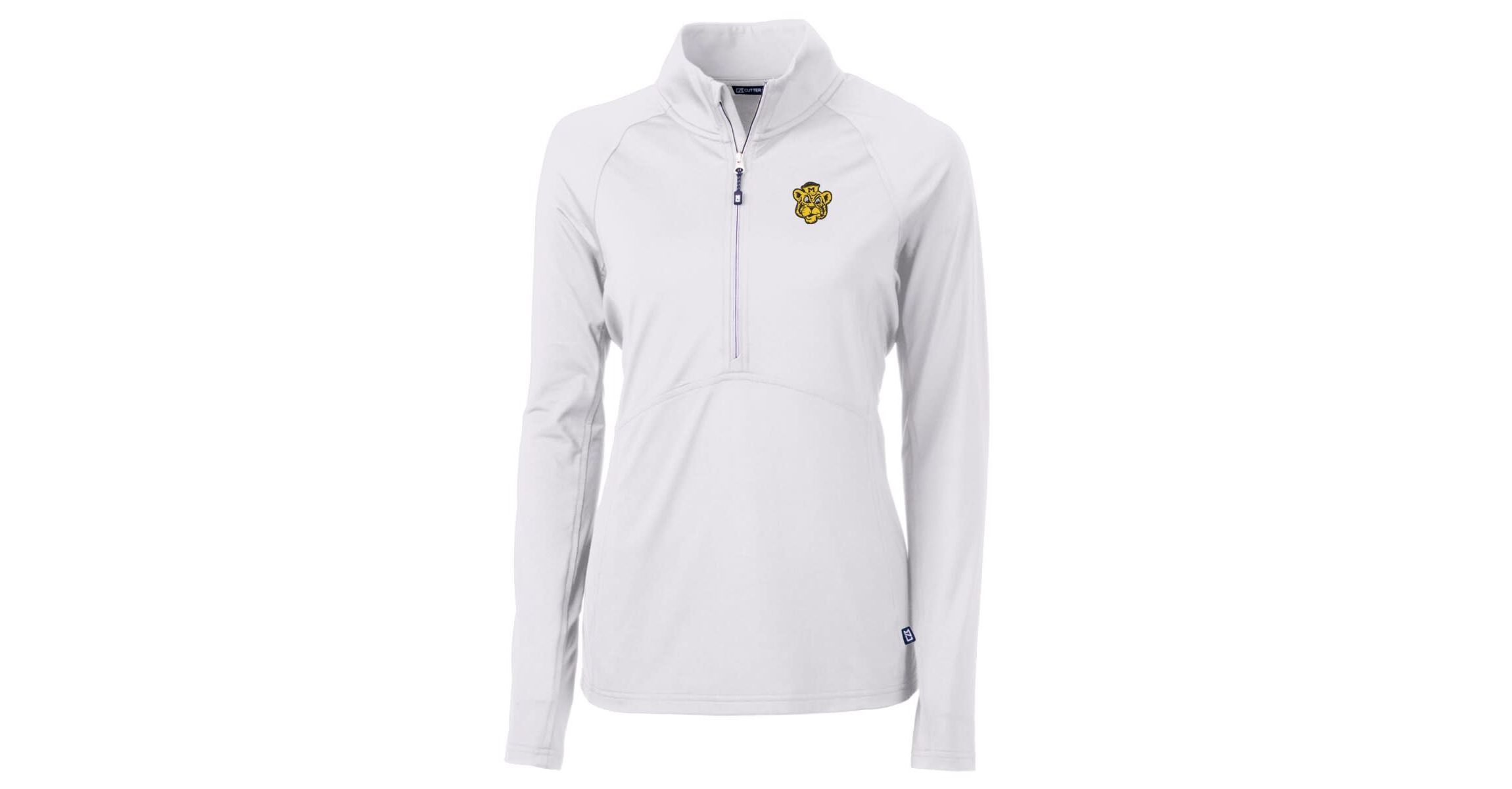 NCAA Missouri Tigers Adapt Eco Knit Stretch Recycled Half-Zip Pullover Top