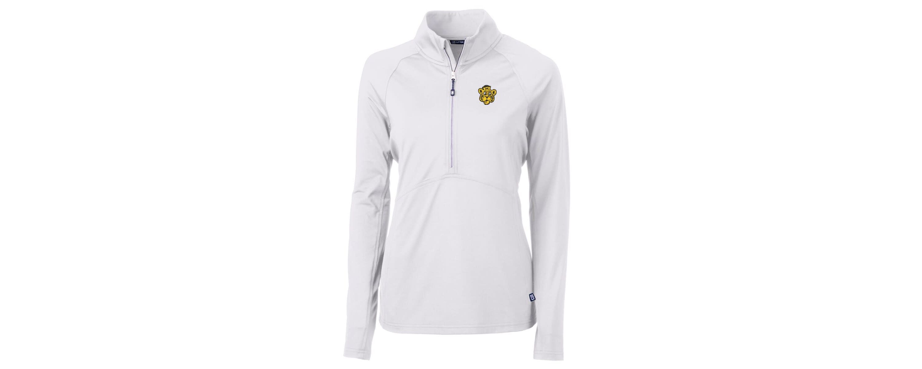 NCAA Missouri Tigers Adapt Eco Knit Stretch Recycled Half-Zip Pullover Top