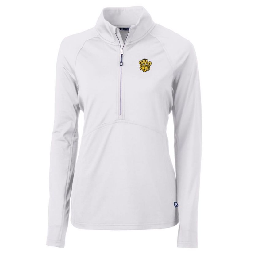 NCAA Missouri Tigers Adapt Eco Knit Stretch Recycled Half-Zip Pullover Top