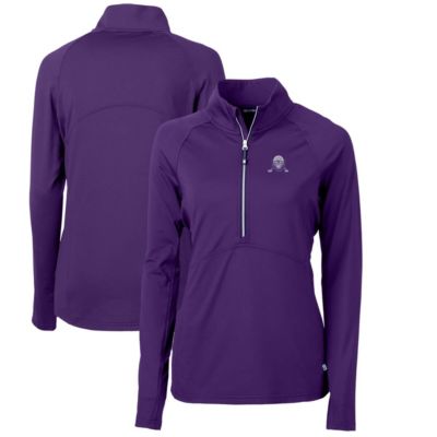 NCAA Northwestern Wildcats Adapt Eco Knit Stretch Recycled Half-Zip Pullover Top