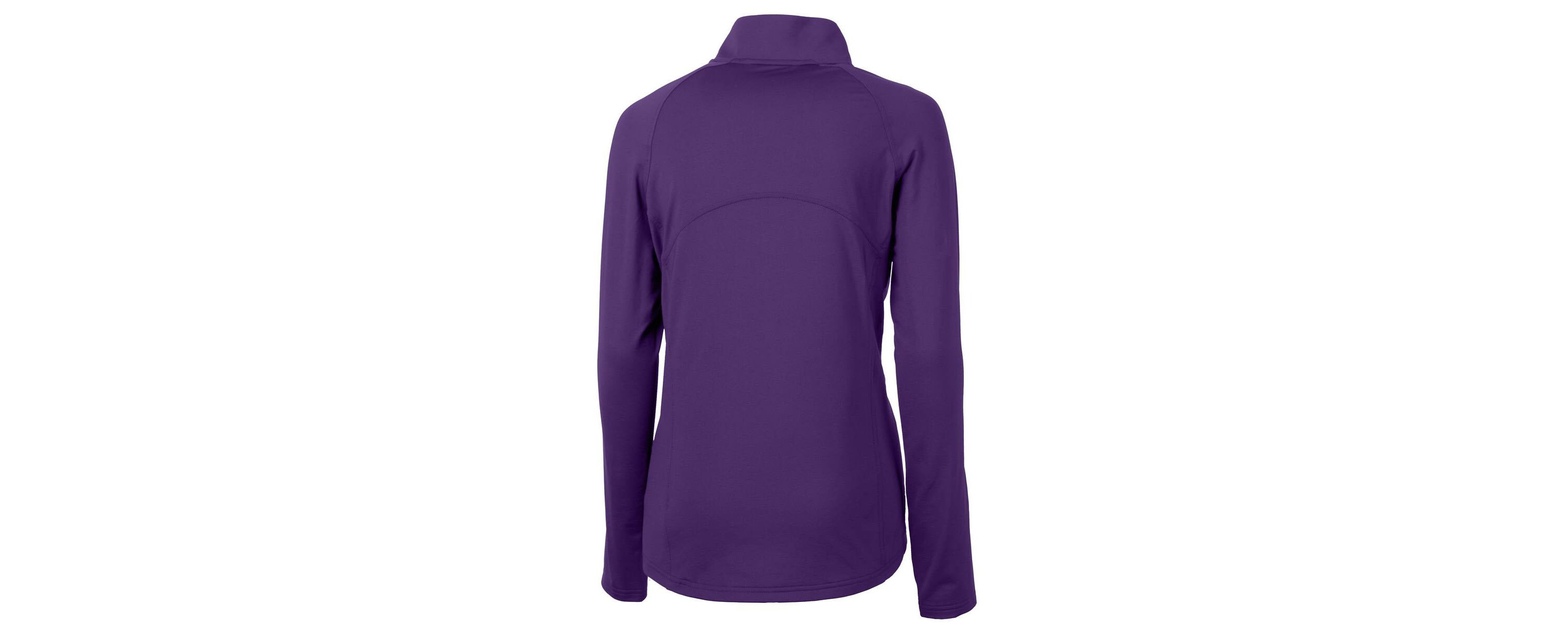 NCAA Northwestern Wildcats Adapt Eco Knit Stretch Recycled Half-Zip Pullover Top