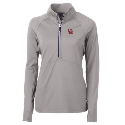 NCAA Ole Miss Rebels Adapt Eco Knit Stretch Recycled Half-Zip Pullover Top