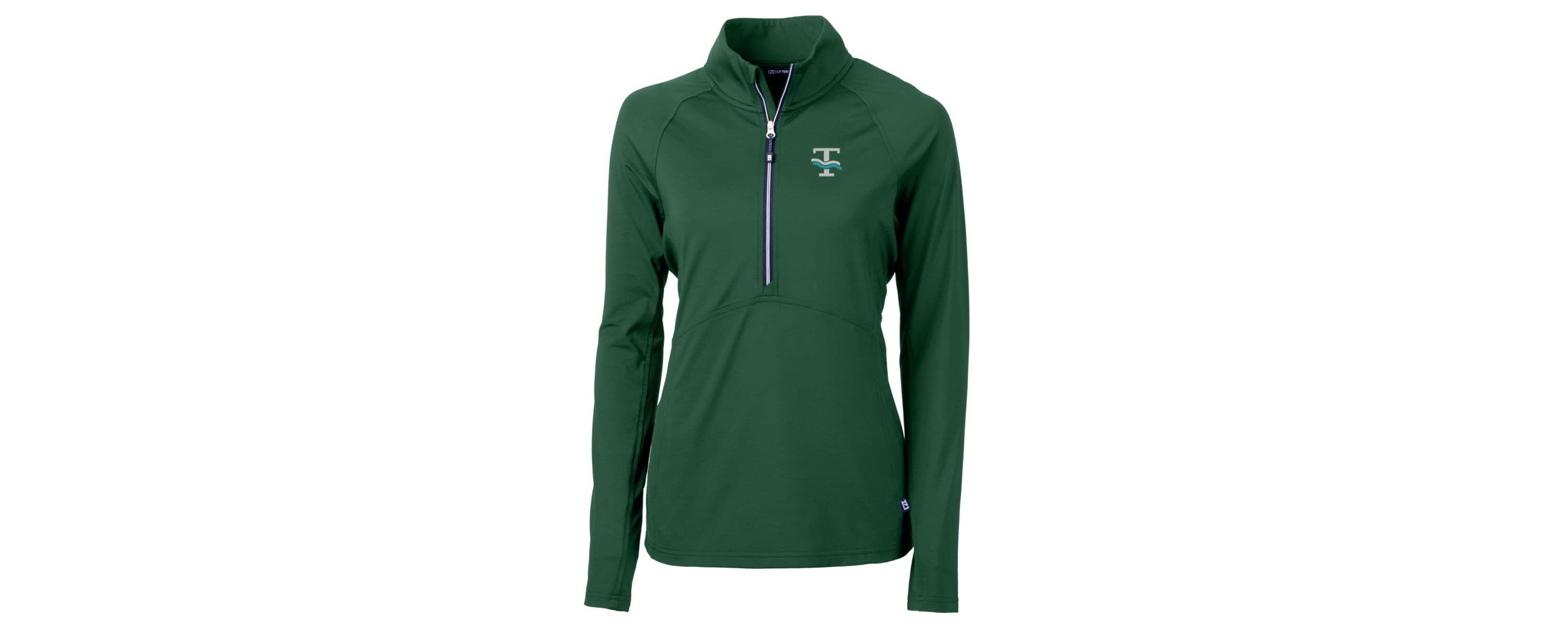 Tulane Green Wave NCAA Tulane Wave Adapt Eco Knit Stretch Recycled Half-Zip Pullover Top