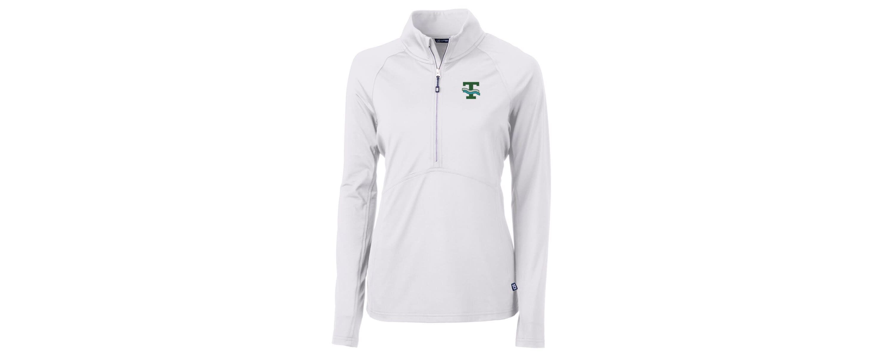 Tulane Green Wave NCAA Tulane Wave Adapt Eco Knit Stretch Recycled Half-Zip Pullover Top