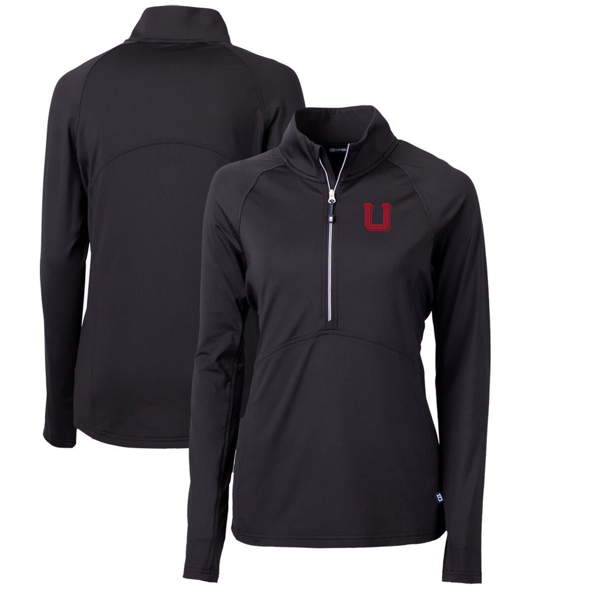 NCAA Utah Utes Adapt Eco Knit Stretch Recycled Half-Zip Pullover Top