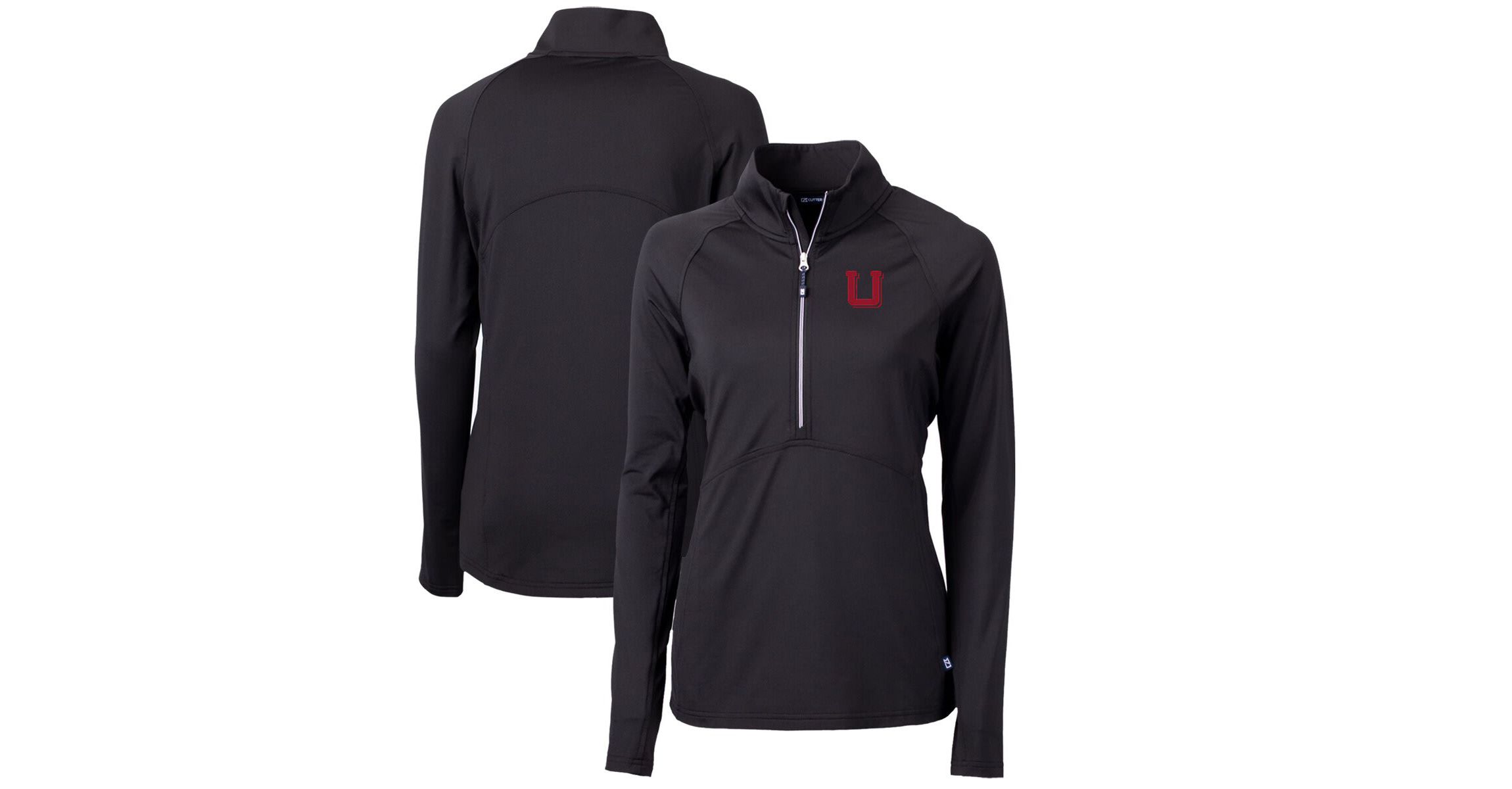 NCAA Utah Utes Adapt Eco Knit Stretch Recycled Half-Zip Pullover Top