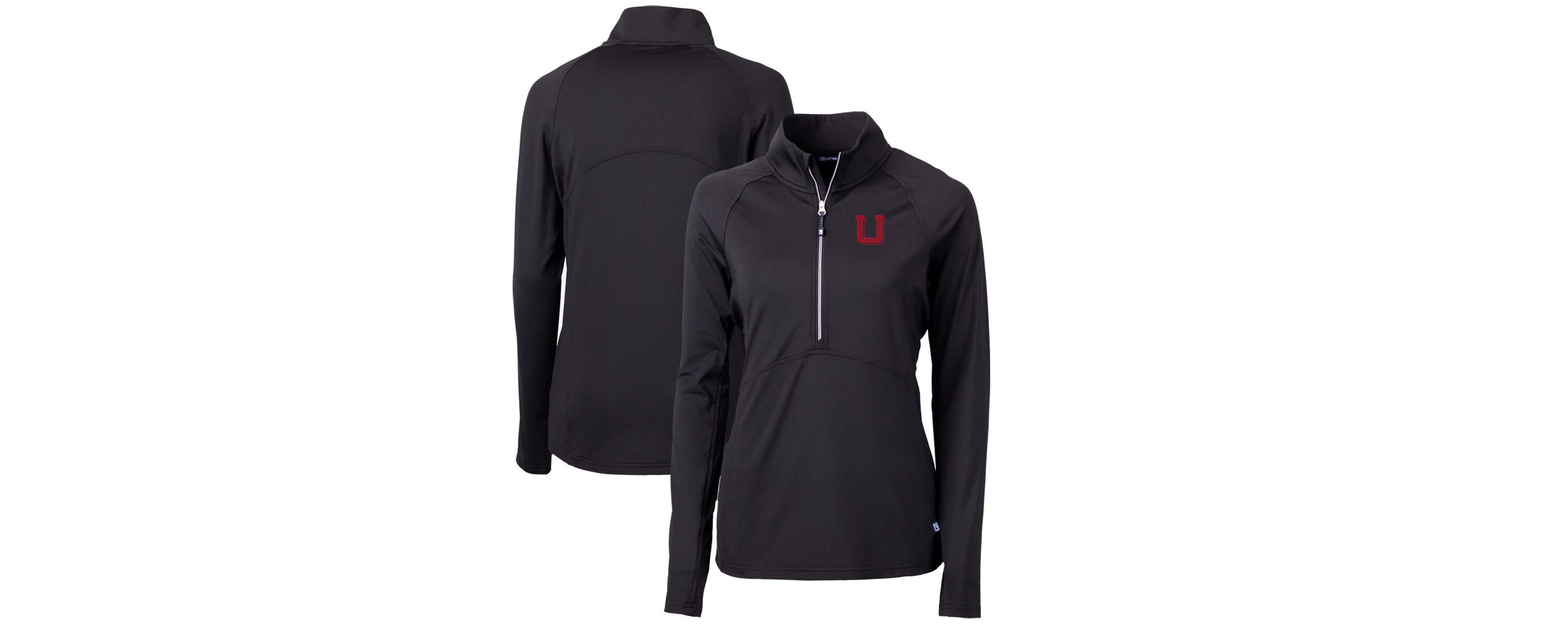 NCAA Utah Utes Adapt Eco Knit Stretch Recycled Half-Zip Pullover Top