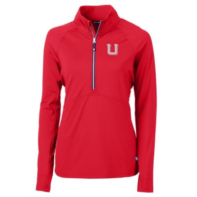 NCAA Utah Utes Adapt Eco Knit Stretch Recycled Half-Zip Pullover Top