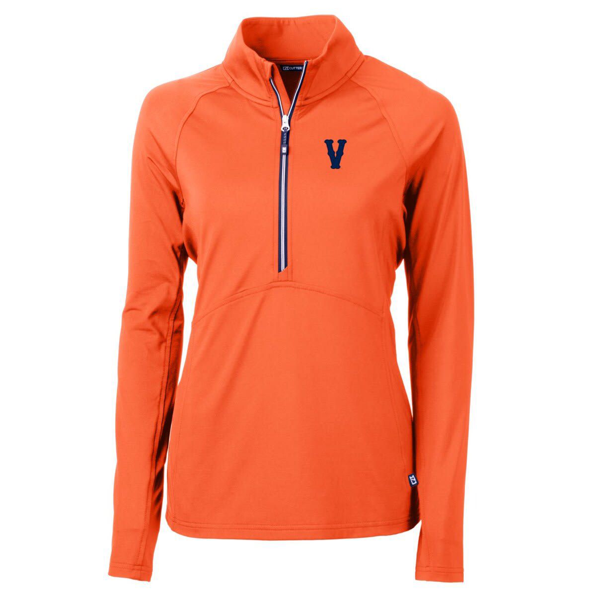 NCAA Virginia Cavaliers Vintage Adapt Eco Knit Stretch Recycled Half-Zip Pullover Top